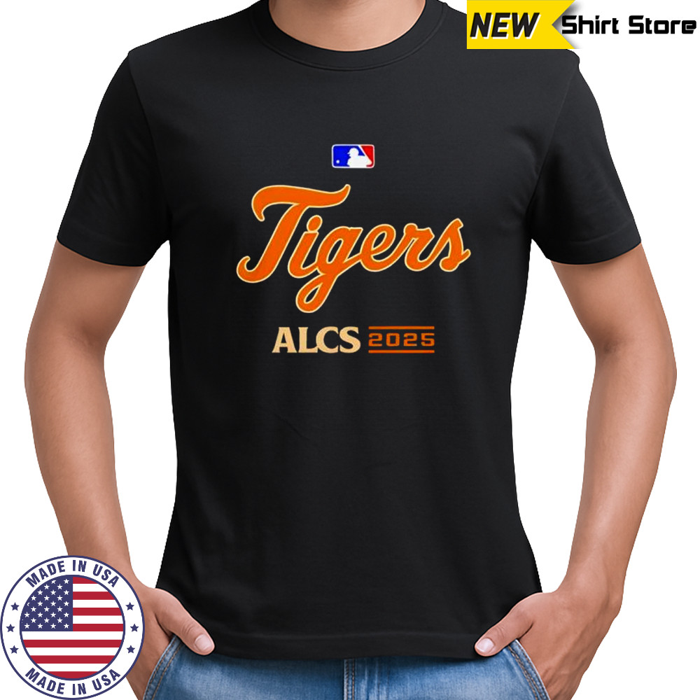 Mlb Store Detroit Tigers 2025 ALCS MLB Postseason shirt
