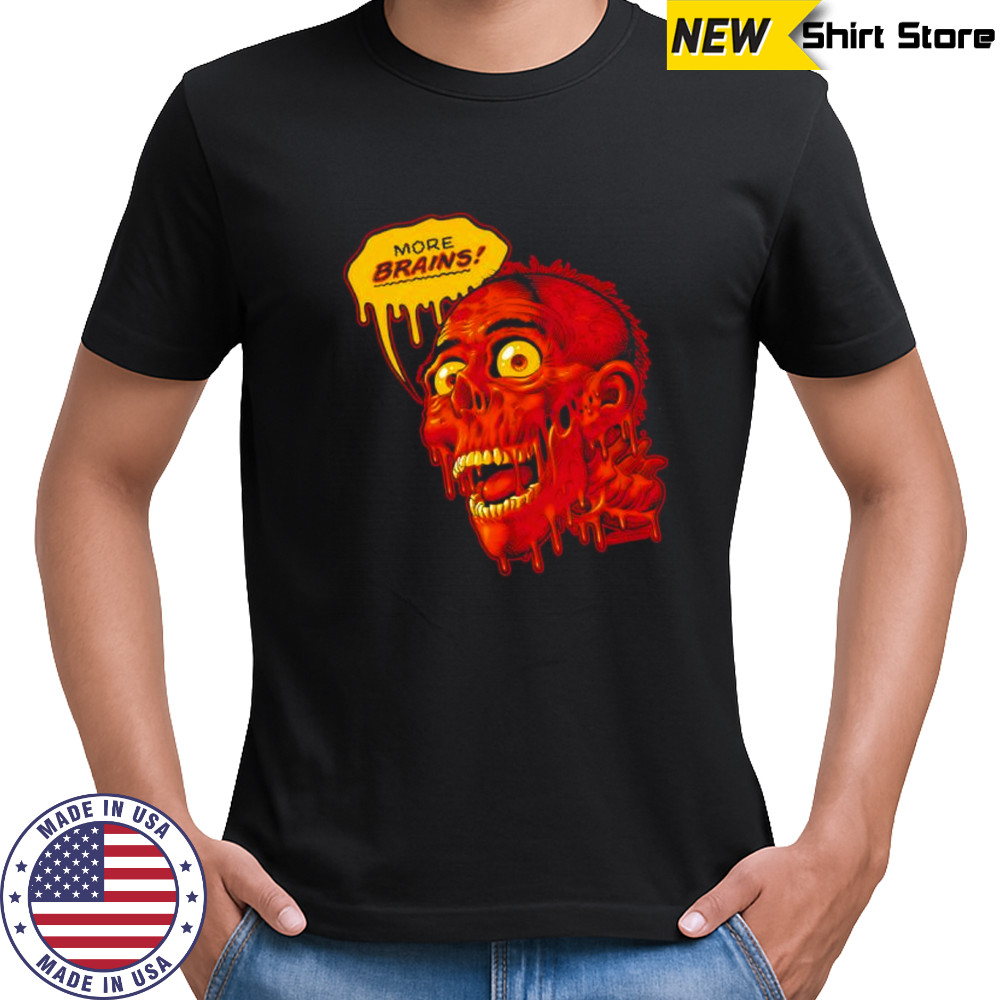 More brains Vintage Halloween shirt