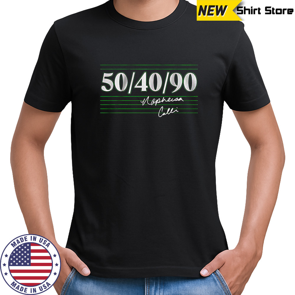 Napheesa Collier Minnesota Lynx basketball 50 40 90 signature shirt