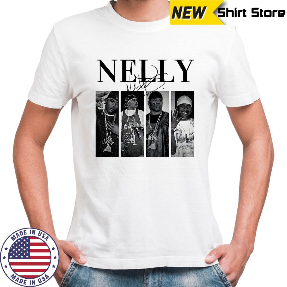 Nelly rapper signature graphic shirt