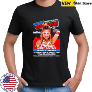 New York Comic Con Harley Cameron PWT Live shirt