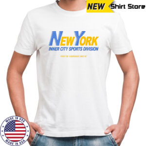 New York Inner City Sports Division shirt