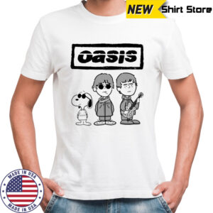 Oasis And Snoopy Biblical T-shirt