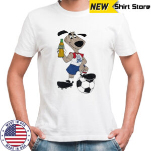 Oasis band dog USA’25 Rose Bowl football shirt