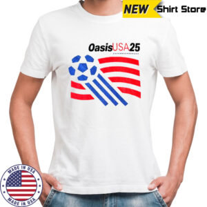 Oasis band USA’25 Rose Bowl shirt