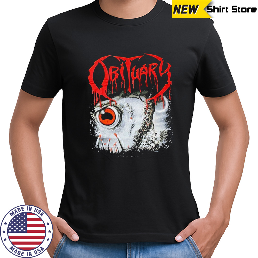 Obituary Cause Of Death Eye T-shirt