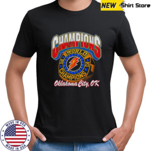 OKC Thunder Stadium World Champions Ring NBA 2025 shirt