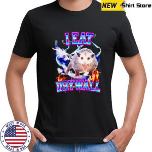 Opossum I eat drywall lightning shirt