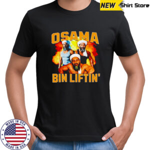 Osama Bin Liftin Bodybuilder Funny Parody shirt