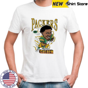 Packers Matthew Golden caricature shirt