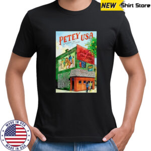Petey America Yips Tour 2025 Posters shirt
