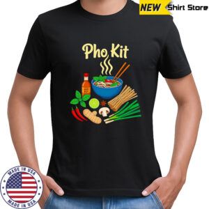 Pho Kit Vietnamese Pho Noodles Bowl Food shirt