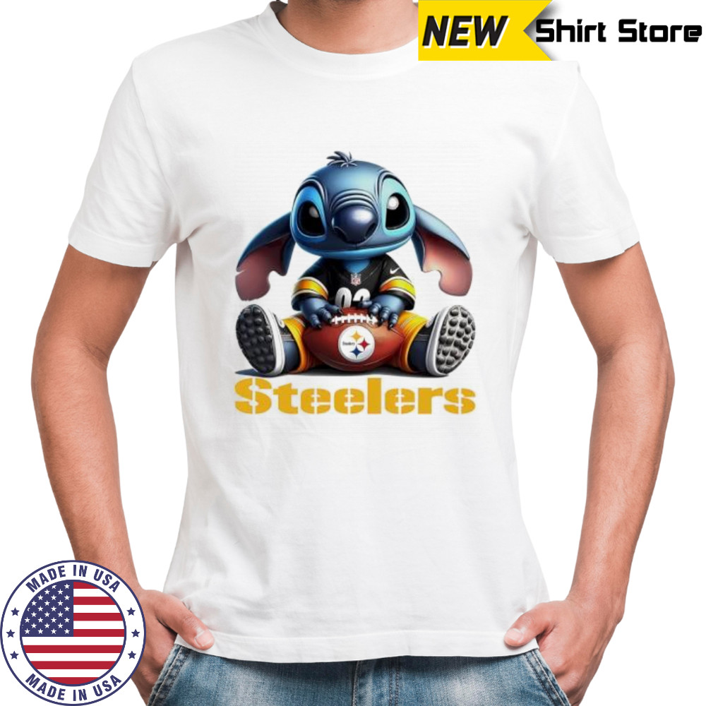 Pittsburgh Steelers NFL Stitch Cartoon Football shirt