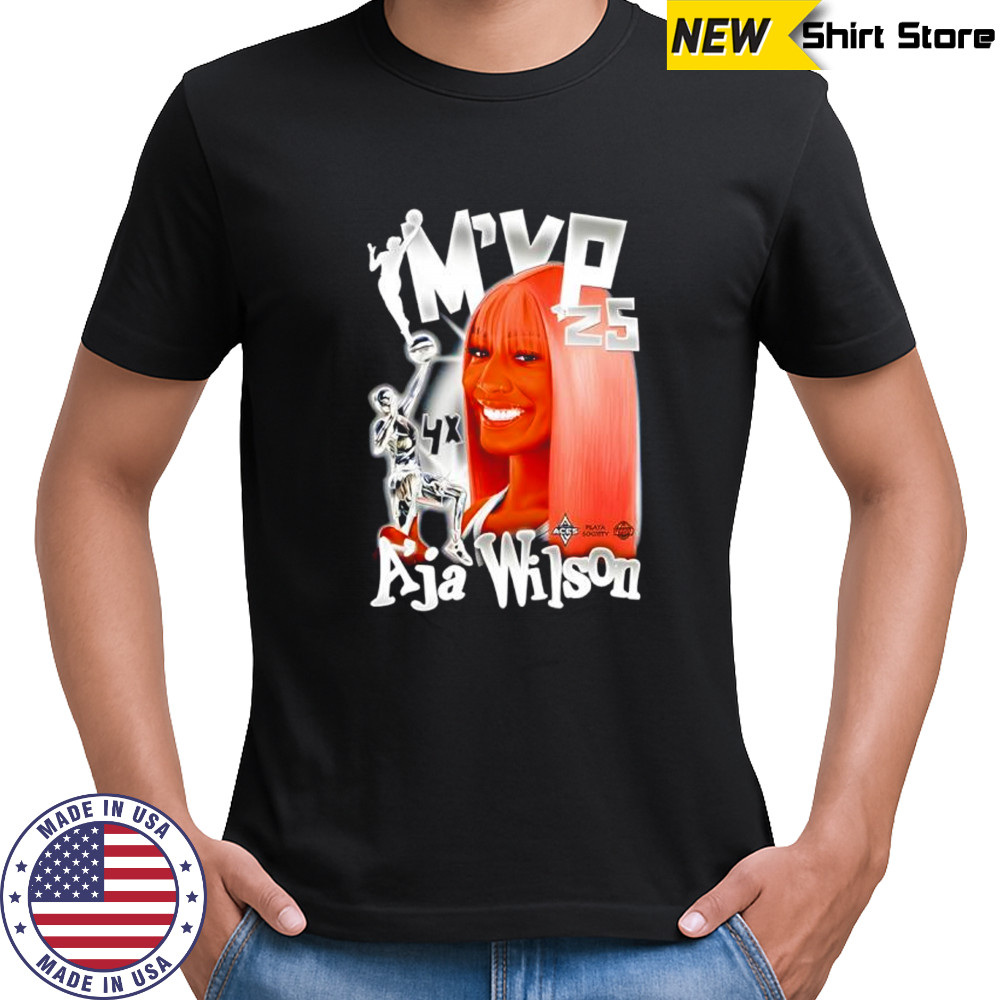 Playa Society 2025 W MVP A’ja shirt