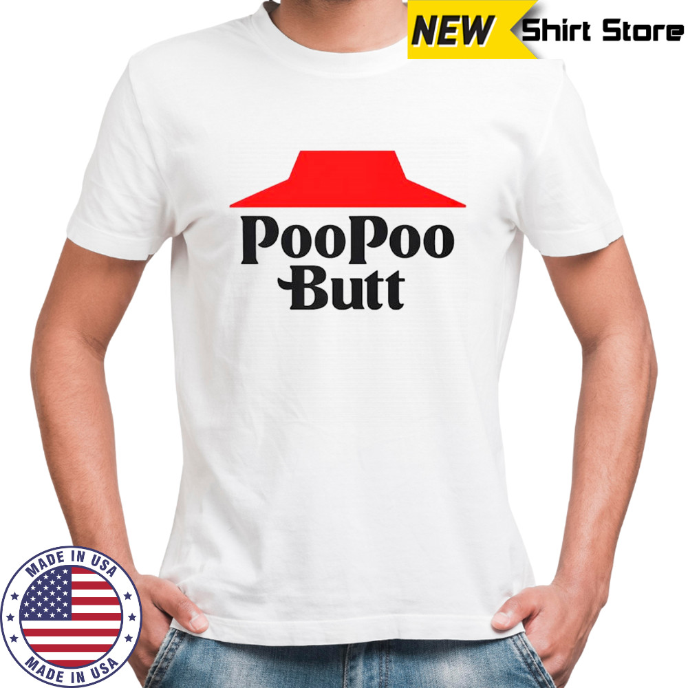 Poopoo Butt logo shirt