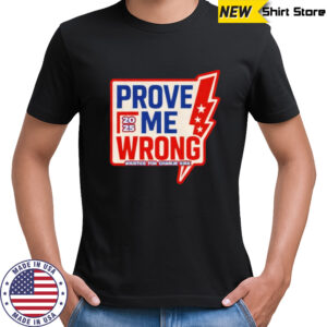 Prove Me Wrong Justice For Charlie Kirk shirt
