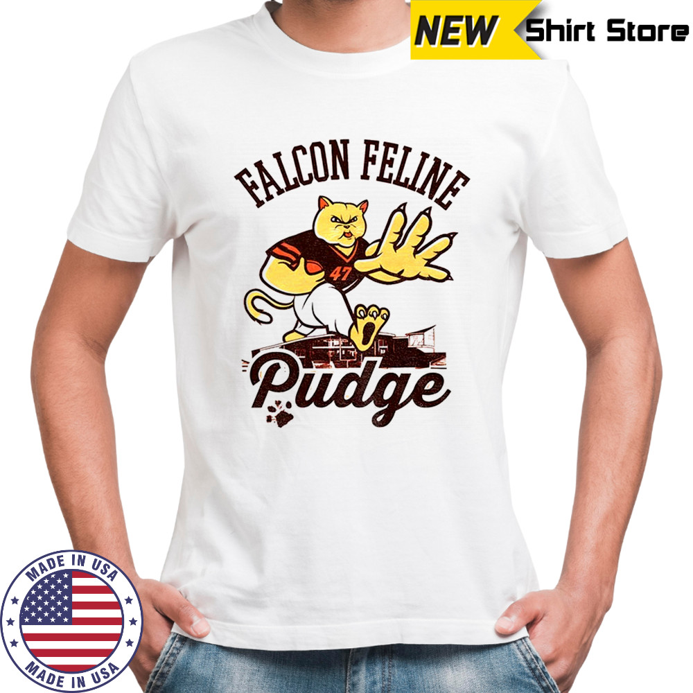 Pudge the Cat Falcon Feline Pudge shirt