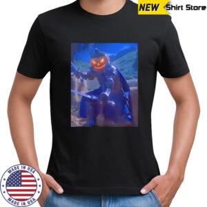 Pumpkin Knight Halloween Dark Fantasy shirt