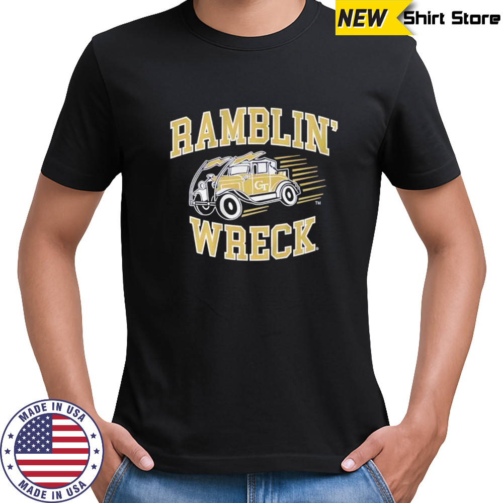 Ramblin’ Wreck Georgia Tech Yellow Jackets shirt