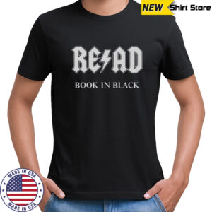 READ Book In Black X ACDC T-Shirt