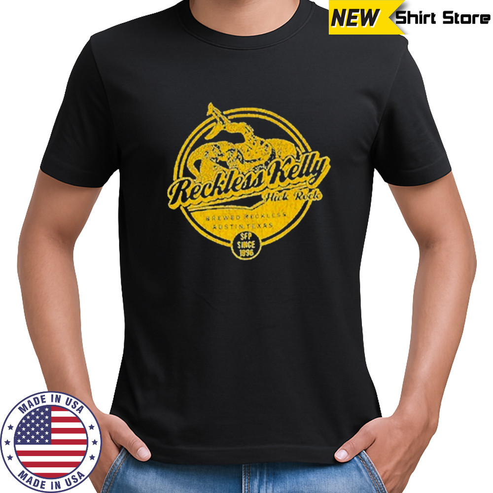 Reckless Kelly Hick Rock ATX Slate T-shirt