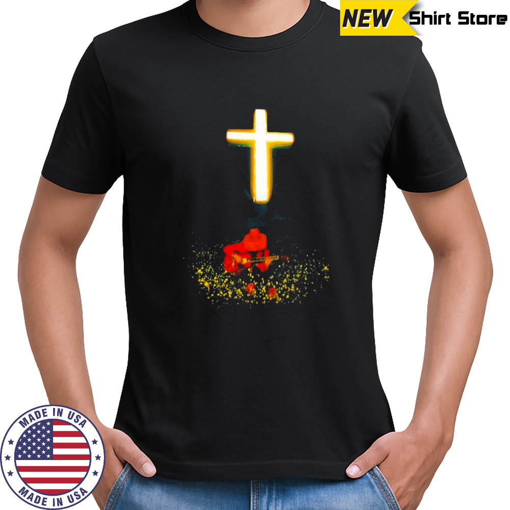 Red Leather Burn In Hell Fall Tour 2023 T-shirt