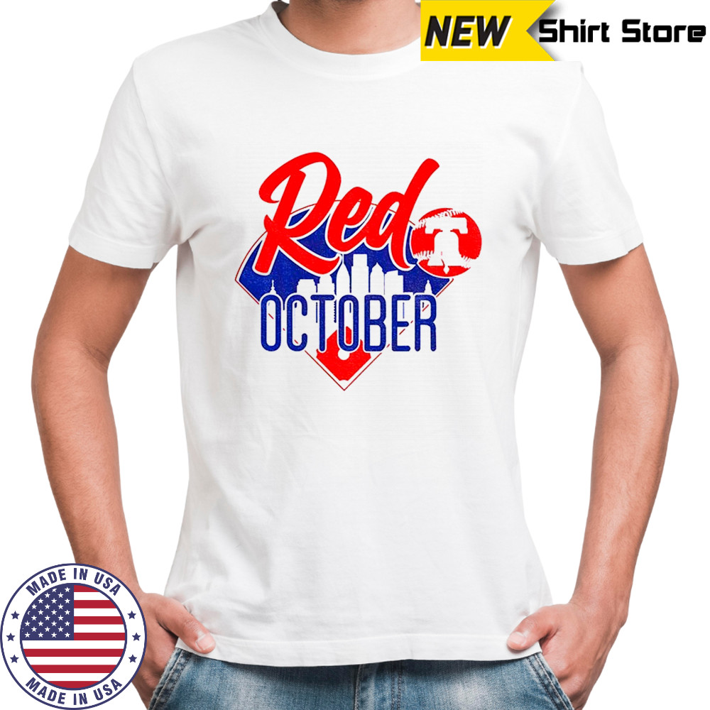 Red October Philly Baseball MLB 2025 shirt