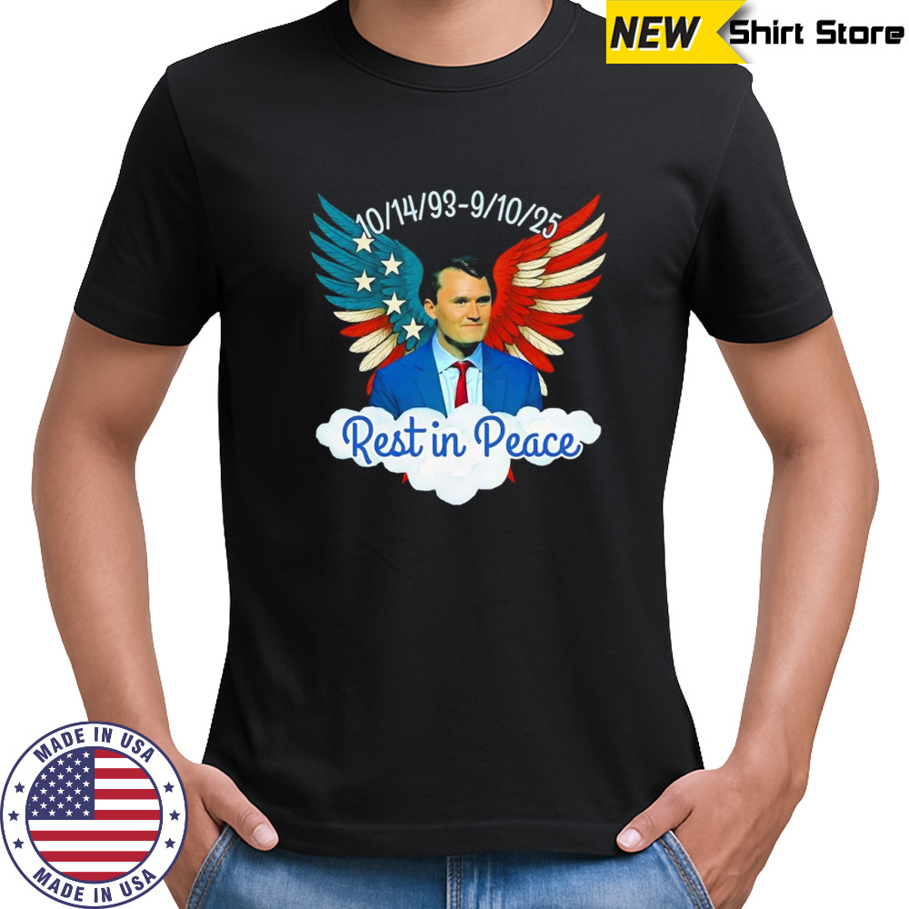 Rest in Peace Charlie Kirk Memorial 1993-2025 shirt
