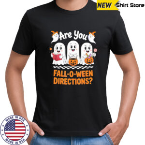 Retro are You Fall O Ween Directions Funny Teacher Halloween shirt