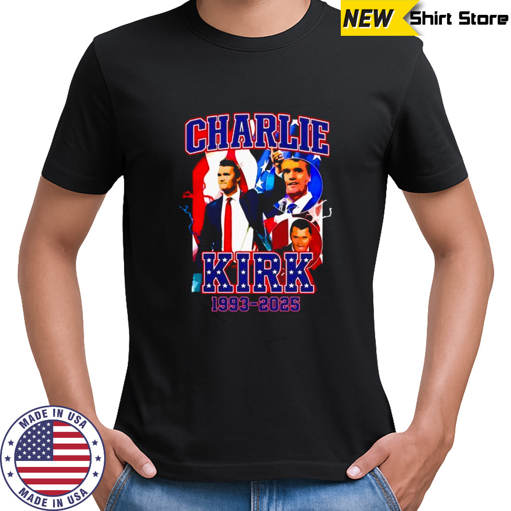 RIP Charlie Kirk 1993 2025 A true Patriot T-Shirt