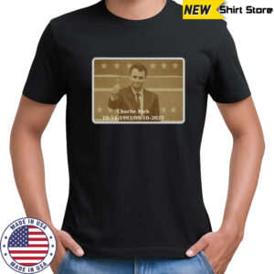 RIP Political Awareness Charlie Kirk T-Shirt