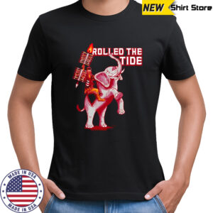 Rolled the tide Alabama Crimson Tide football shirt