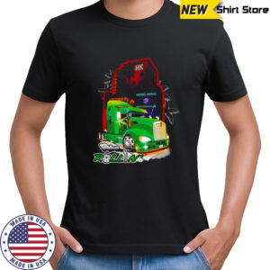 Rollin’ Green Truck with Hong Kong Las Chavelas shirt