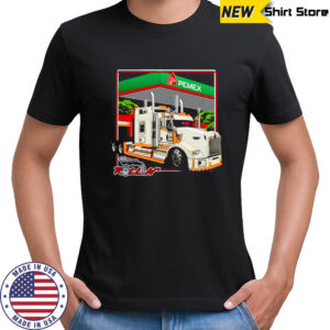 Rollin’ White Truck at PEMEX Gas Station Night shirt