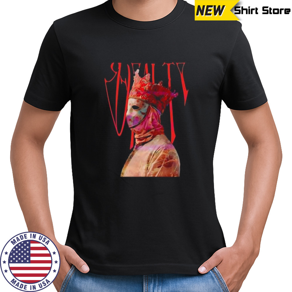 Royalty Masked Monarch Crown Dark Art shirt