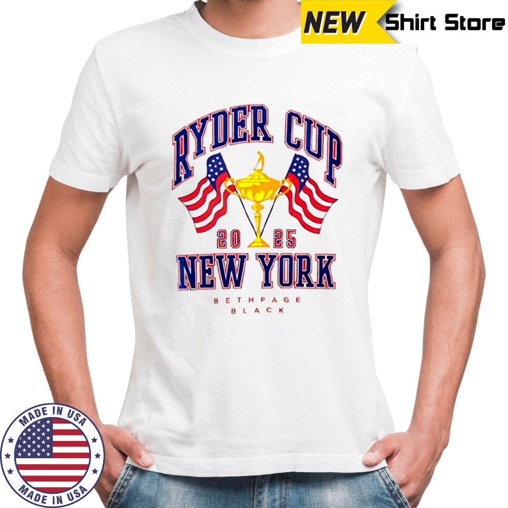 Ryder Cup Golf New York 2025 shirt