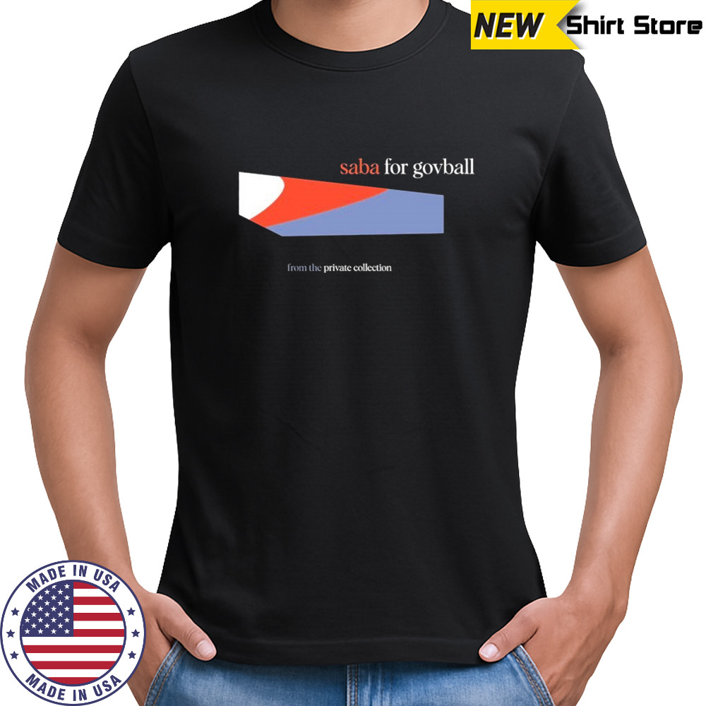 Saba Pivot Live From The Private Collection Governors Ball T-shirt