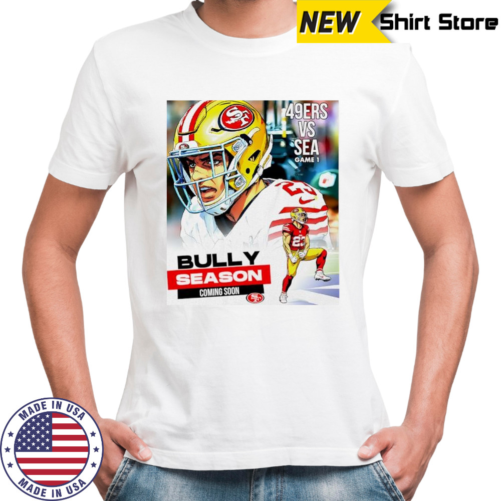 San Francisco 49ers vs Seattle Seahawks football graphic shirt