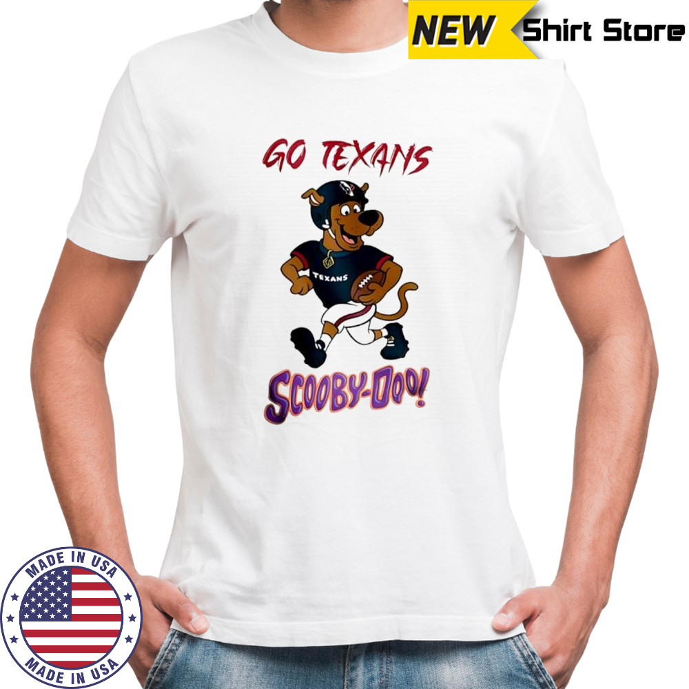 Scooby-Doo x Houston Texans football go Texans shirt