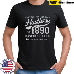 Seattle Hustlers Washington Est 1890 T-Shirt