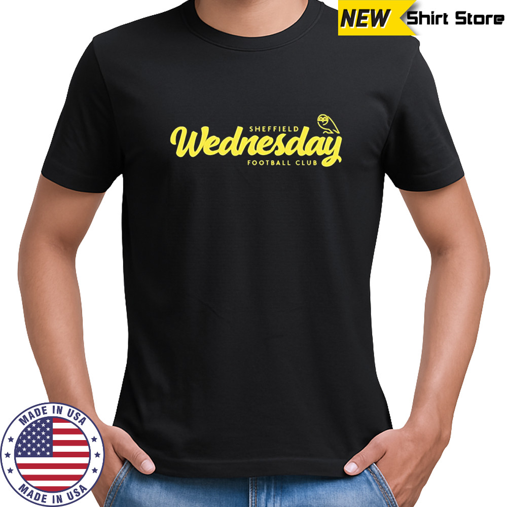 Sheffield Wednesday Football Club logo mascot shirt