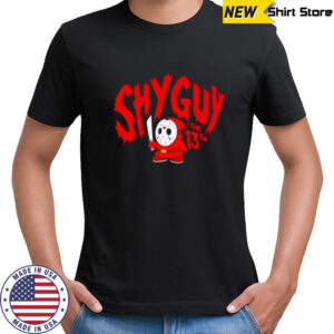 Shy Guy x Jason Voorhees The Friday movie parody shirt