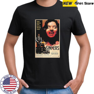 Sinners 2025 Horror Movie Bloody Ryan Coogler Michael B. Jordan Wall T-shirt