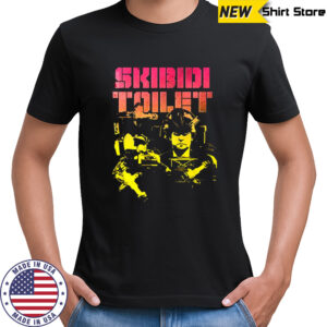Skibidi Toilet Detainer Astro Gradient shirt