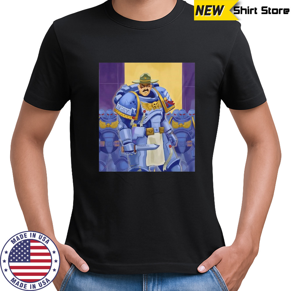 Space Marine Drill Marine shirt