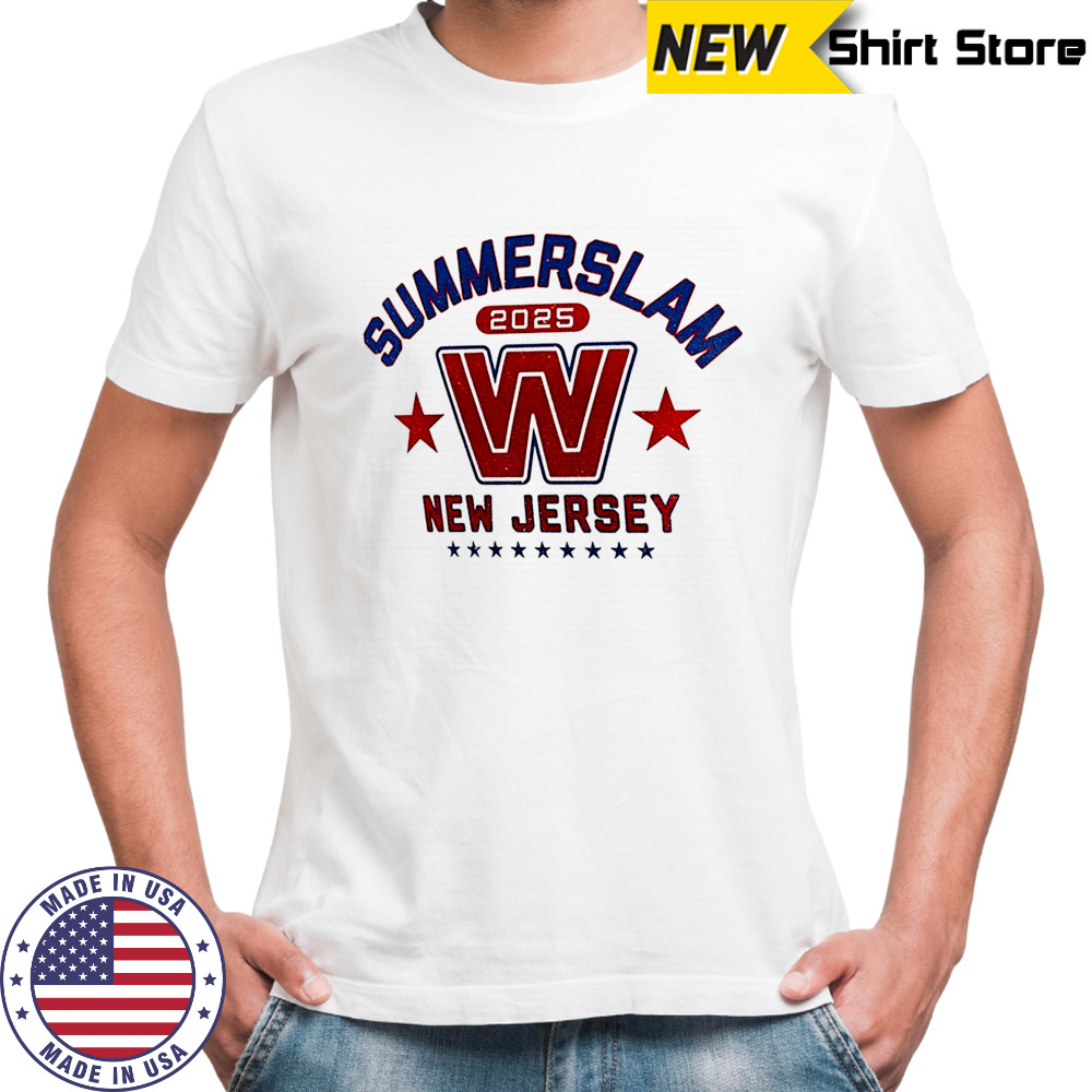 SummerSlam 2025 New Jersey WWE shirt