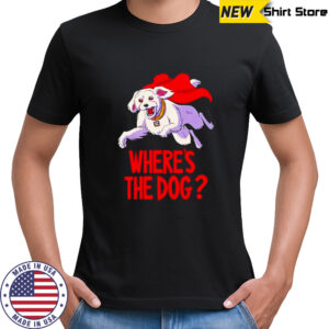 Superdog Where’s the dog graphic shirt