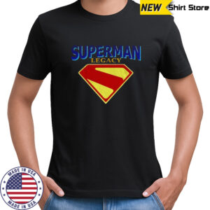 Superman Legacy 2025 logo shirt