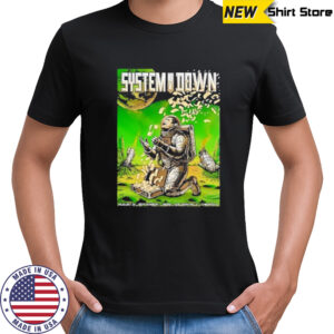 System of a down chicago il 2025 night 2 venue poster shirt