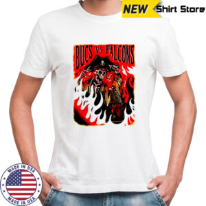 Tampa Bay Buccaneers vs Atlanta Falcons football lover graphic shirt